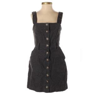 Corduroy Button Up Dress